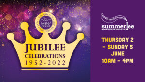 Jubilee Celebrations 1952 - 2022. Sumerlee Museum of Scottish Industrial Life. Thursday 2 - Sunday 5 June, 10am - 4pm